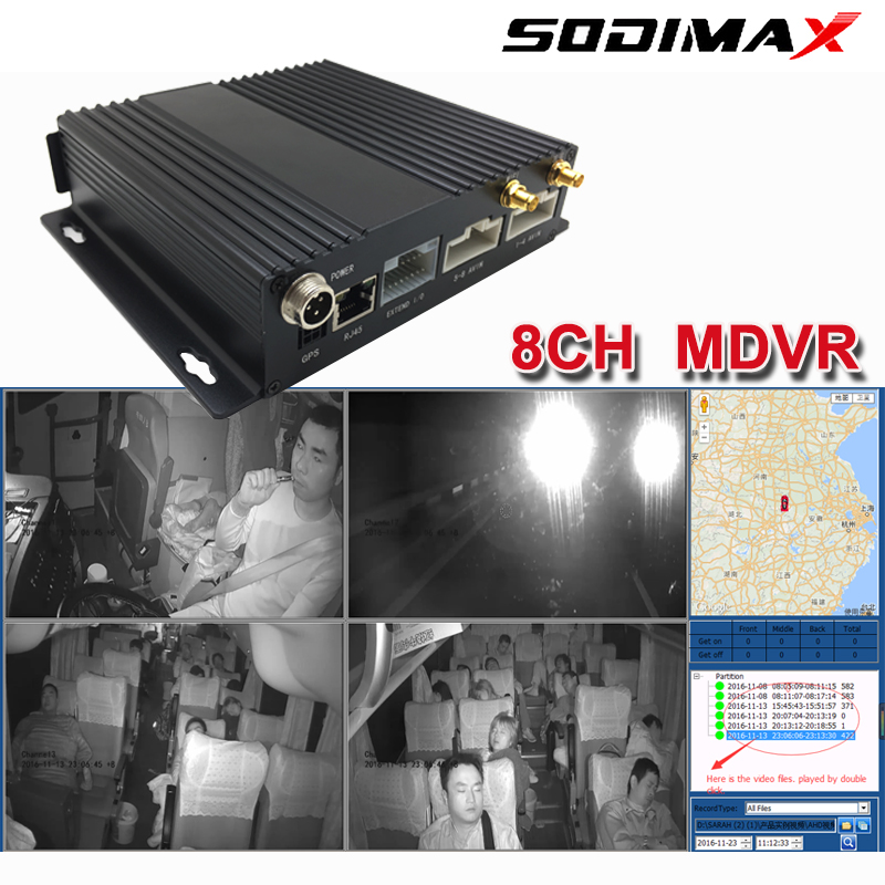 SD Card GPS Positioning Vehicle Mobile DVR