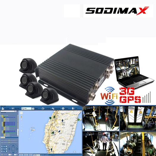 720P GPS SD Card Video Recorder MDVR