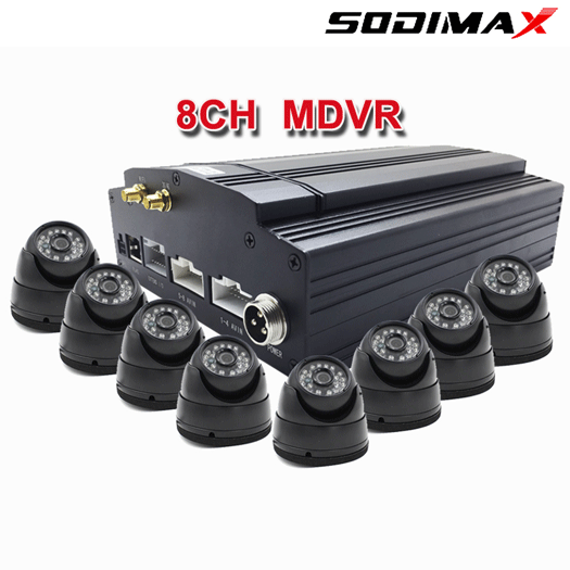 8 Channel 720P AHD Camera HDD Mobile DVR