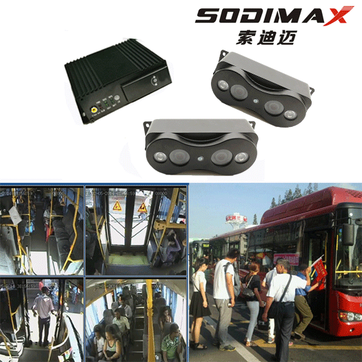 3G Wifi Bus Digital Video Recorder People Counter