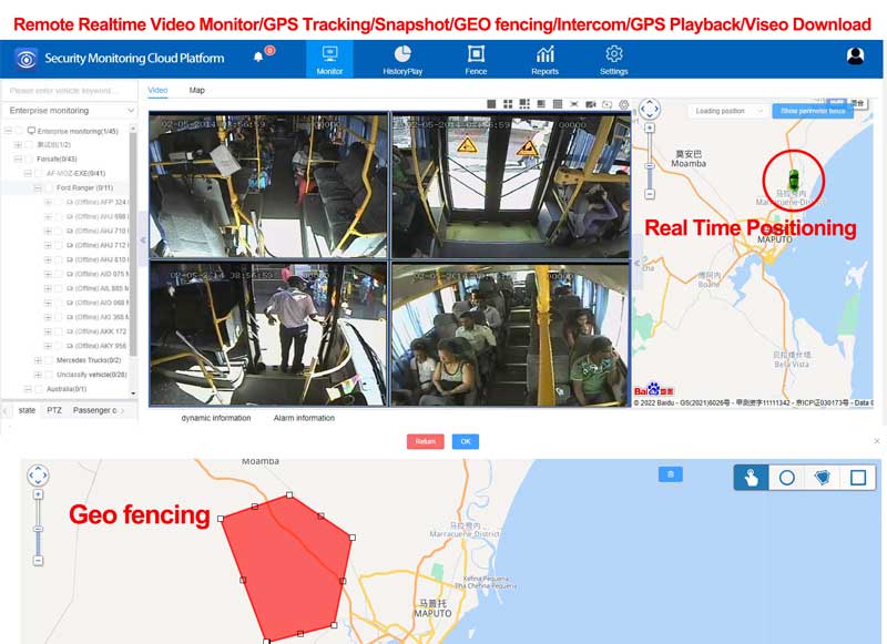 BUs Ticket Live Video Recorder People Counter
